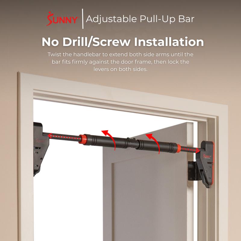 330LBS Pull Up Bar Adjustable 28\
