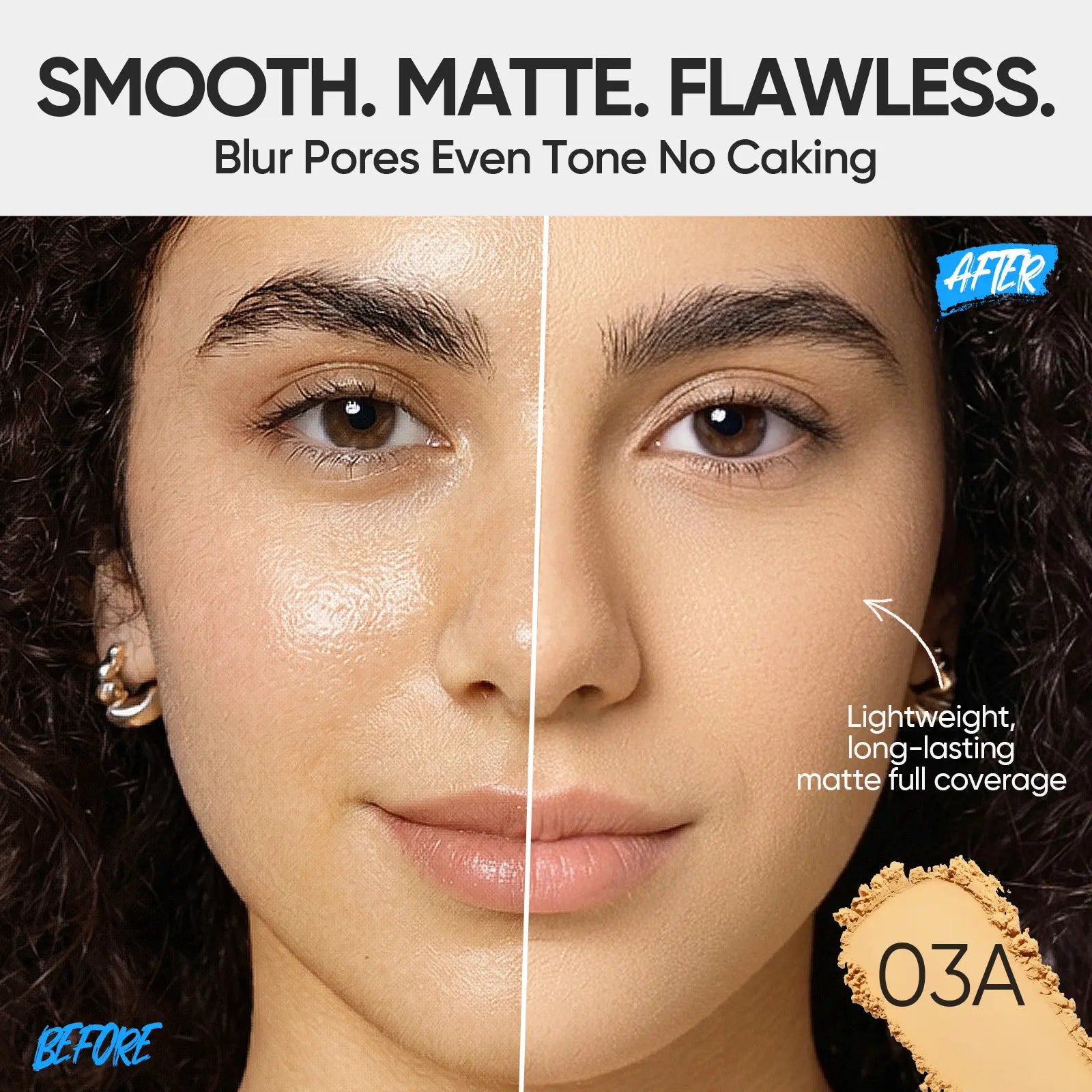 Ultra Cover Powder Foundation Hype Fine Powder