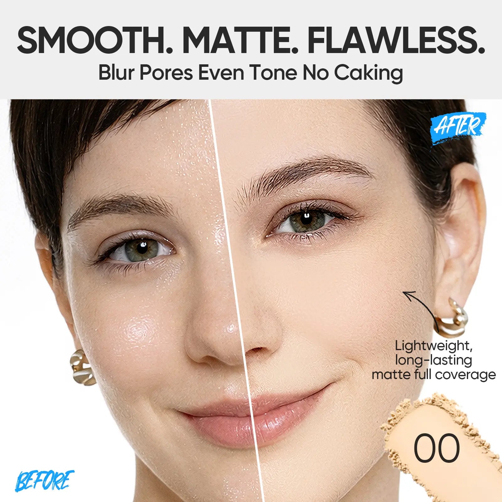 Ultra Cover Powder Foundation Hype Fine Powder