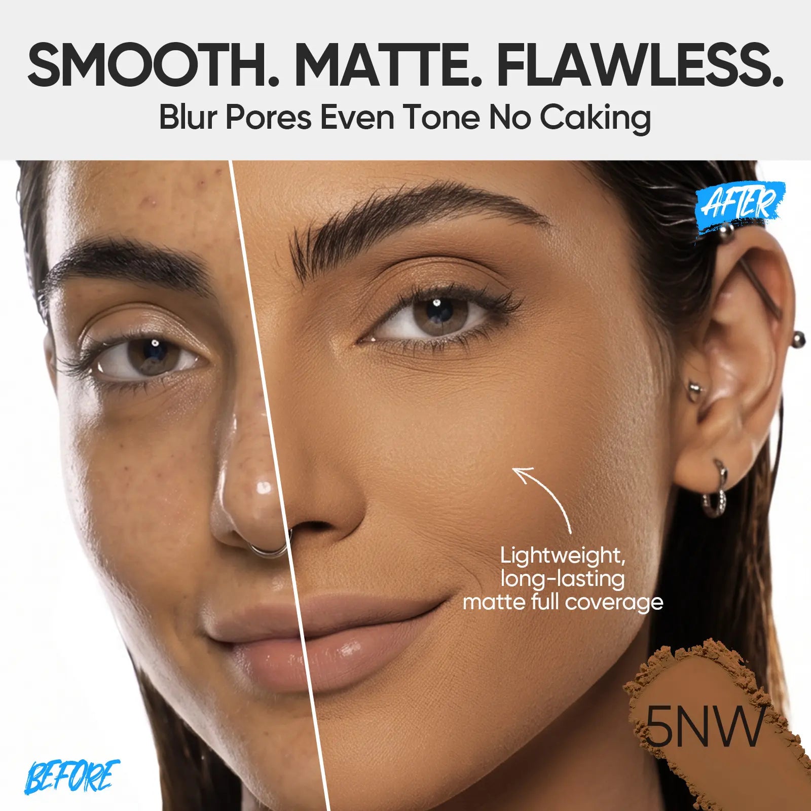 Ultra Cover Powder Foundation Hype Fine Powder