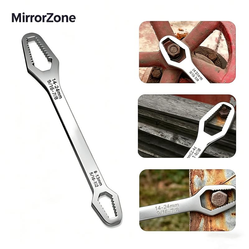 Universal Car Torx Wrench,8-24mm Self-tightening Wrench