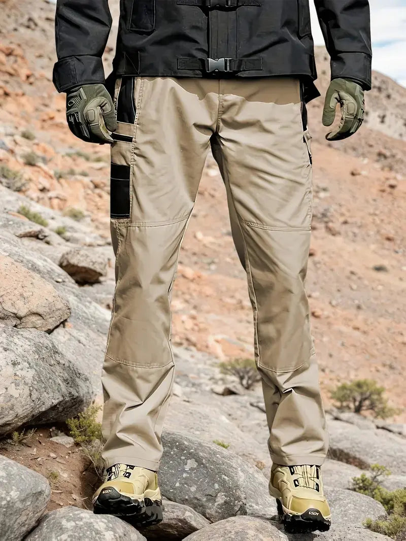 HOMUG Men's Solid Color Tactical Work Pants