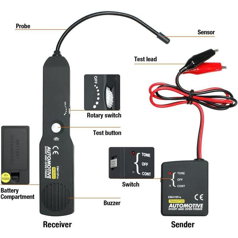em415Pro Automotive Electrical Open&Short Finder Circuit Tester