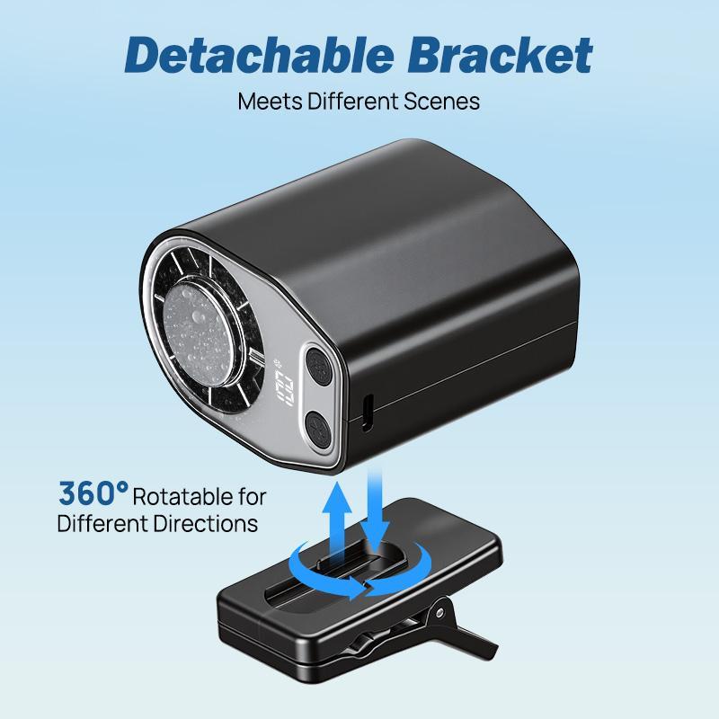 Semiconductor Cooling Car Clip-On Fan (2 Pack)