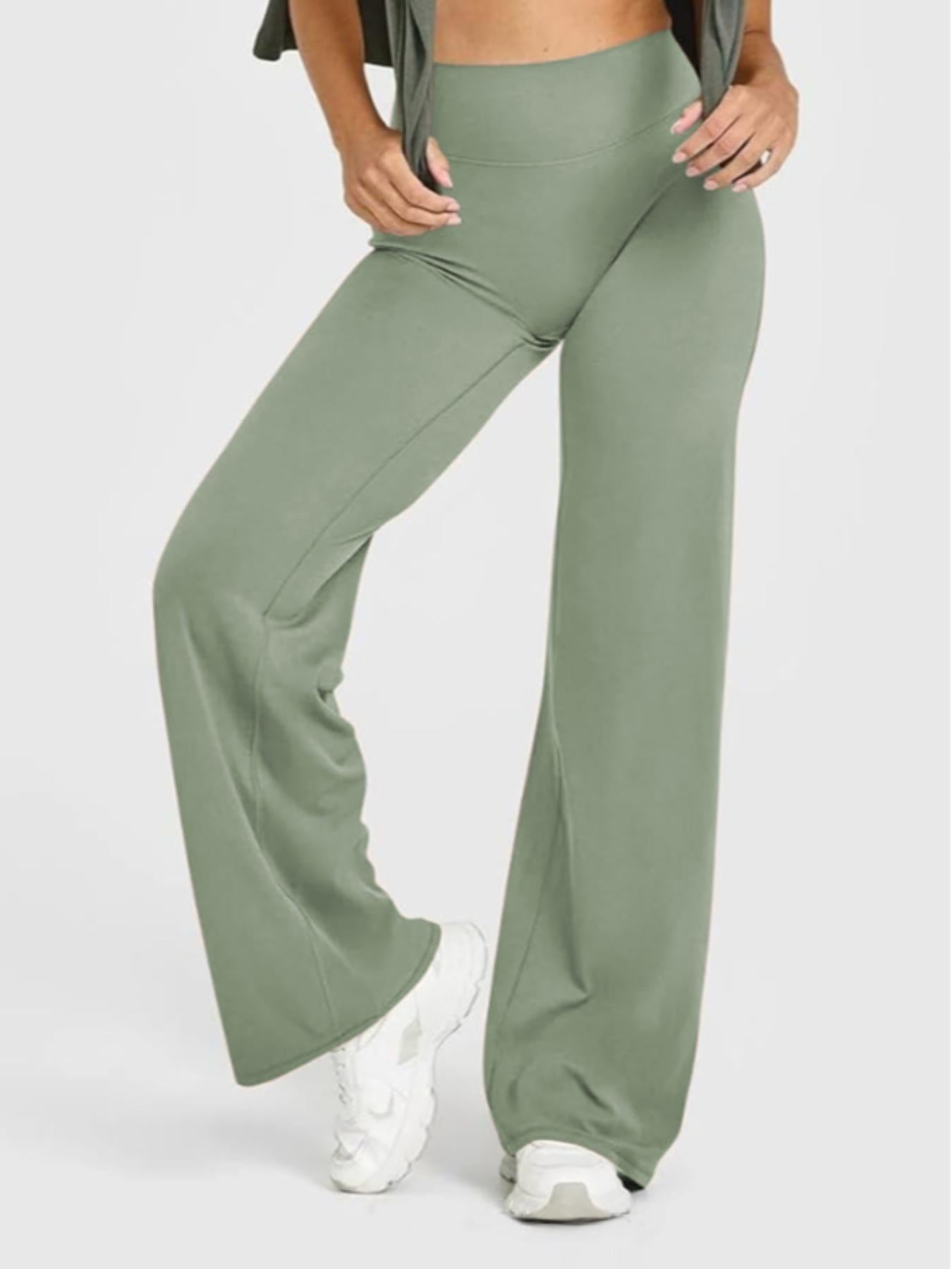 LH: Women's Casual Wide Leg Sport Pants