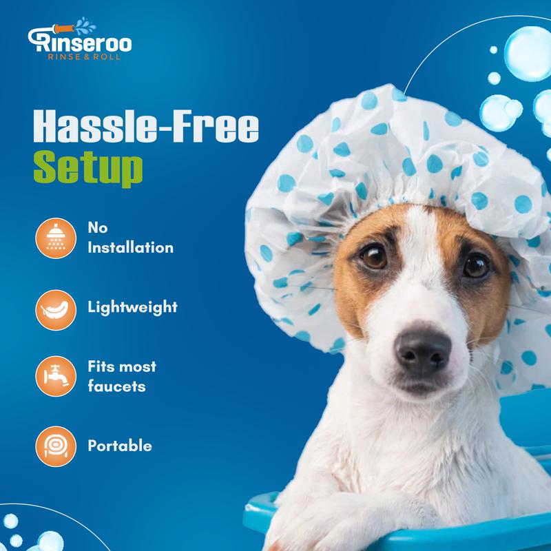No-Install Tub Hose With Sprayer – 5 ft.
