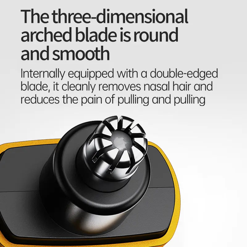 WPBB Electric Nose Hair Trimmer,Professional Painless Eyebrow & Facial Hair Trimmer