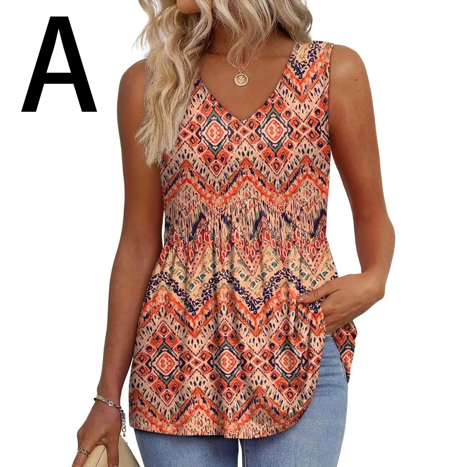 WIHOLL Tank Tops for Women Summer V Neck T Shirts [2 PACK]