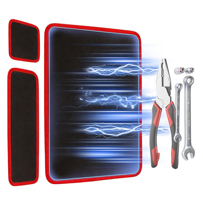 SEESE 3PC Flexible Magnetic Tool Mat & Tray Holder