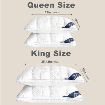 Luxury 5-Star Hotel Quality Pillow (19x29in)