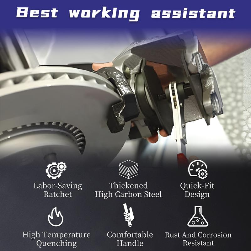 Brake Caliper Piston Press Tool for Single, Dual & Quad Piston Disc Brakes