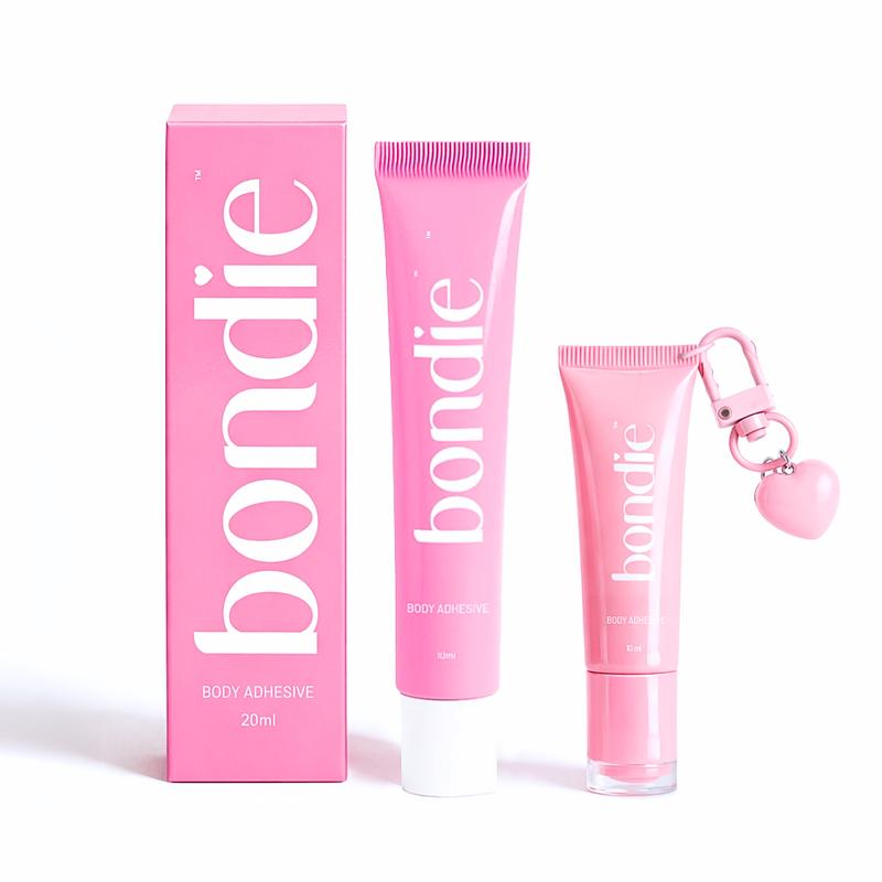 Body Adhesive - Sweat & Water Resistant, Stain-Free, Easy to Remove