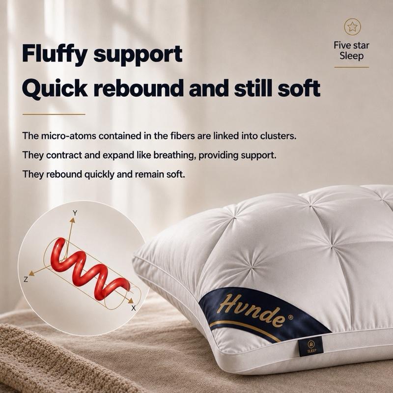 Luxury 5-Star Hotel Quality Pillow (19x29in)