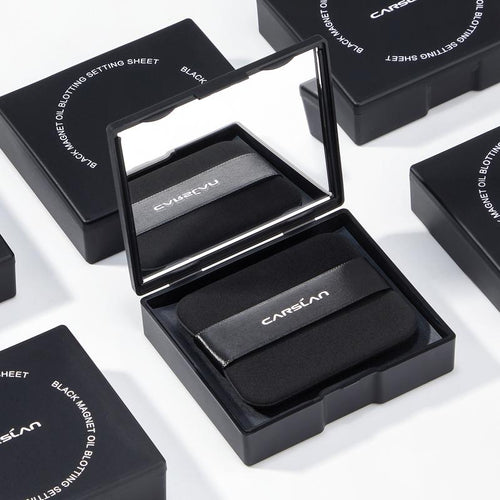 CARSLAN Black Magnet Oil Blotting Setting Sheet