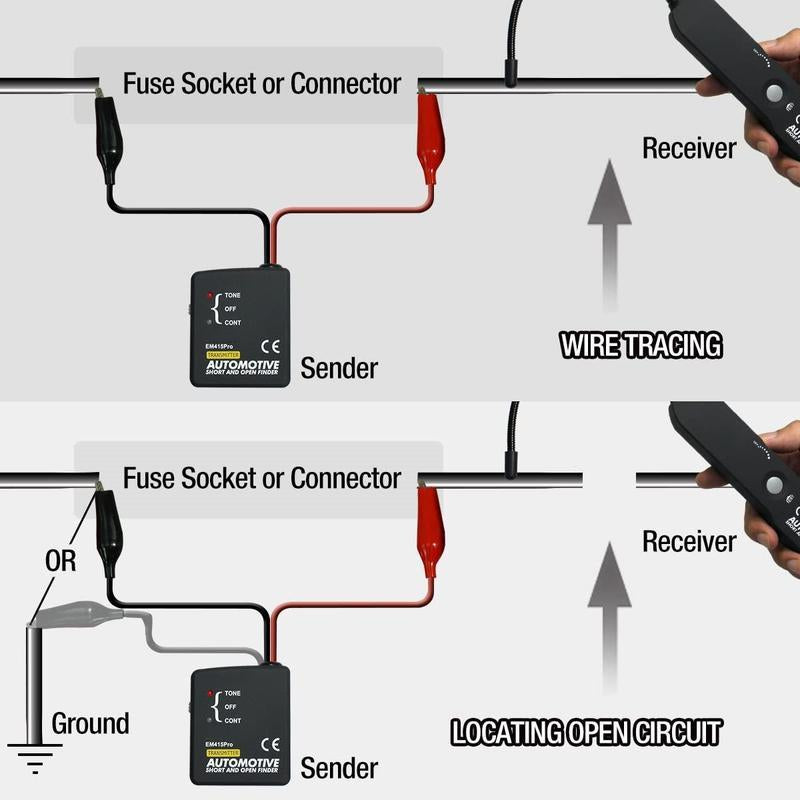 em415Pro Automotive Electrical Open&Short Finder Circuit Tester