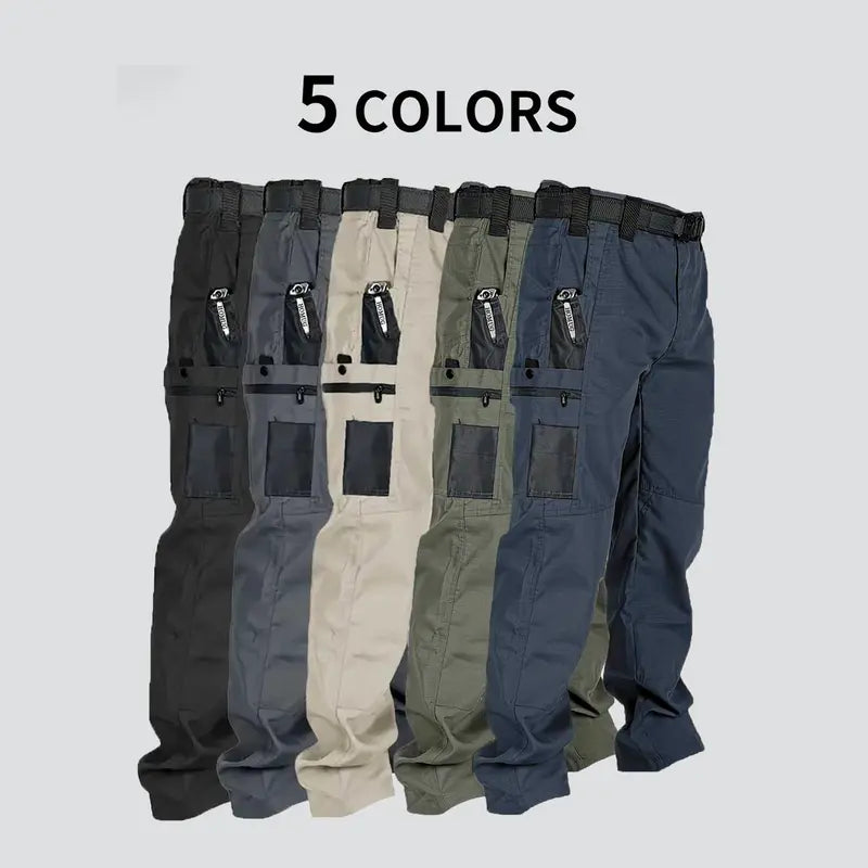 HOMUG Men's Solid Color Tactical Work Pants