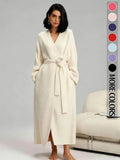 Women's Double-Sided Fleece Robe