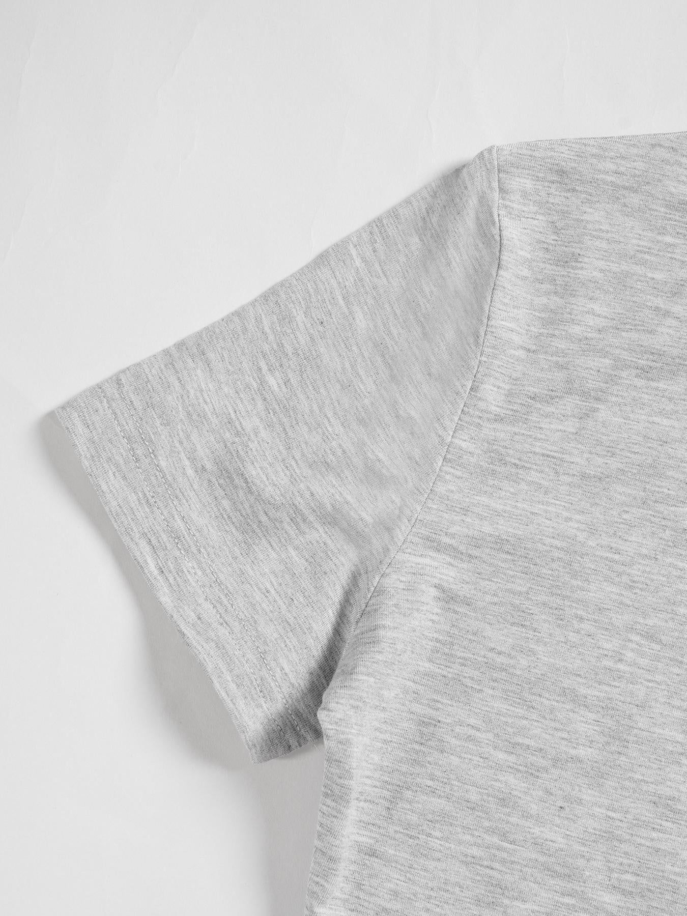 Two-Piece Set Women's Plain Crop Tee & Drawstring Waist Pants Loungewear Set