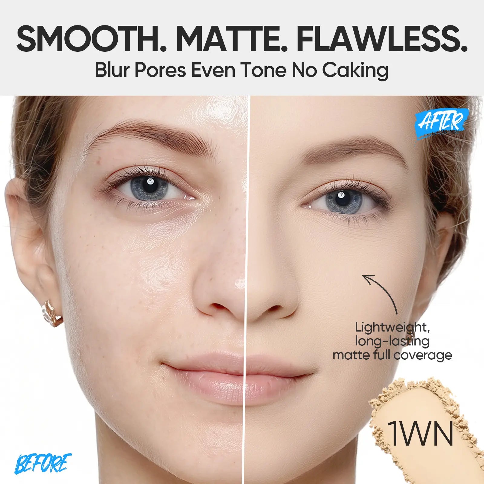 Ultra Cover Powder Foundation Hype Fine Powder