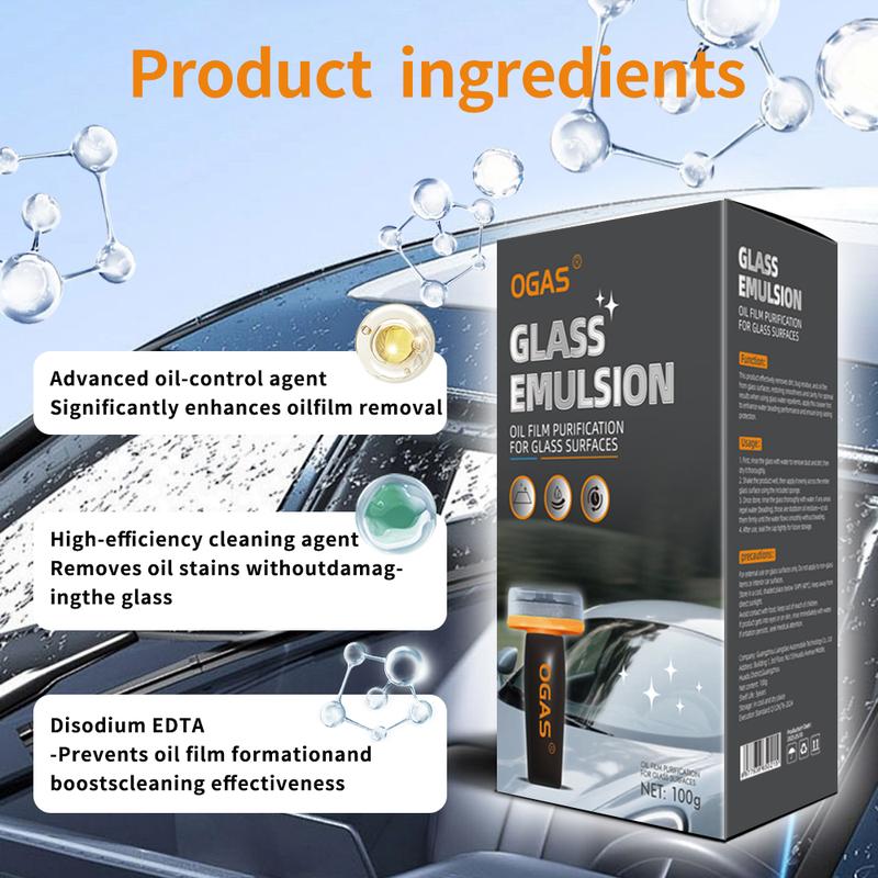 Windshield Oil Film Eraser Wand
