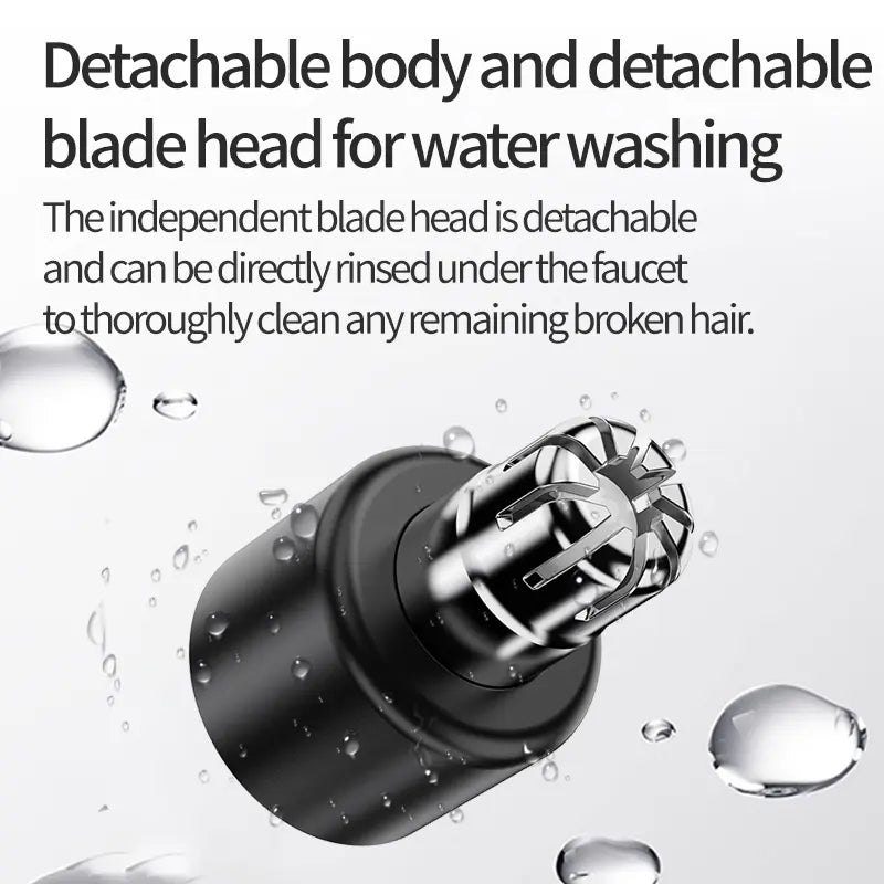 WPBB Electric Nose Hair Trimmer,Professional Painless Eyebrow & Facial Hair Trimmer