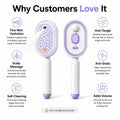 Electric Spray Air Cushion Massage Comb,