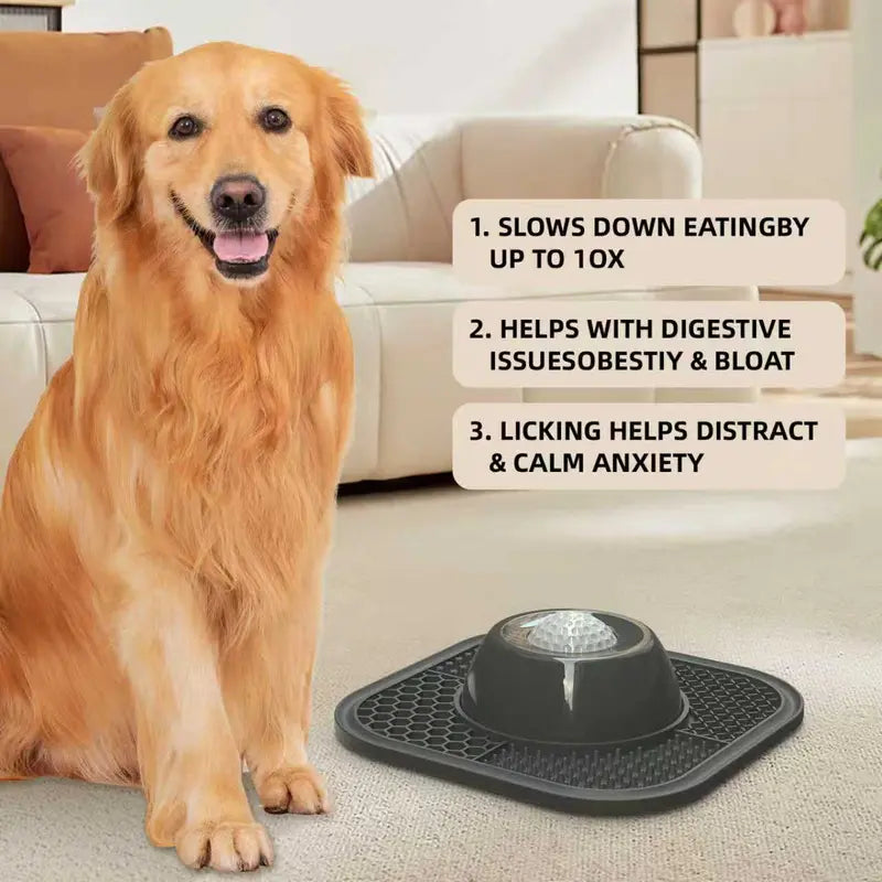 PawLove Slow Feeder Dog Bowls for Liquid Treat, Anti-Slip