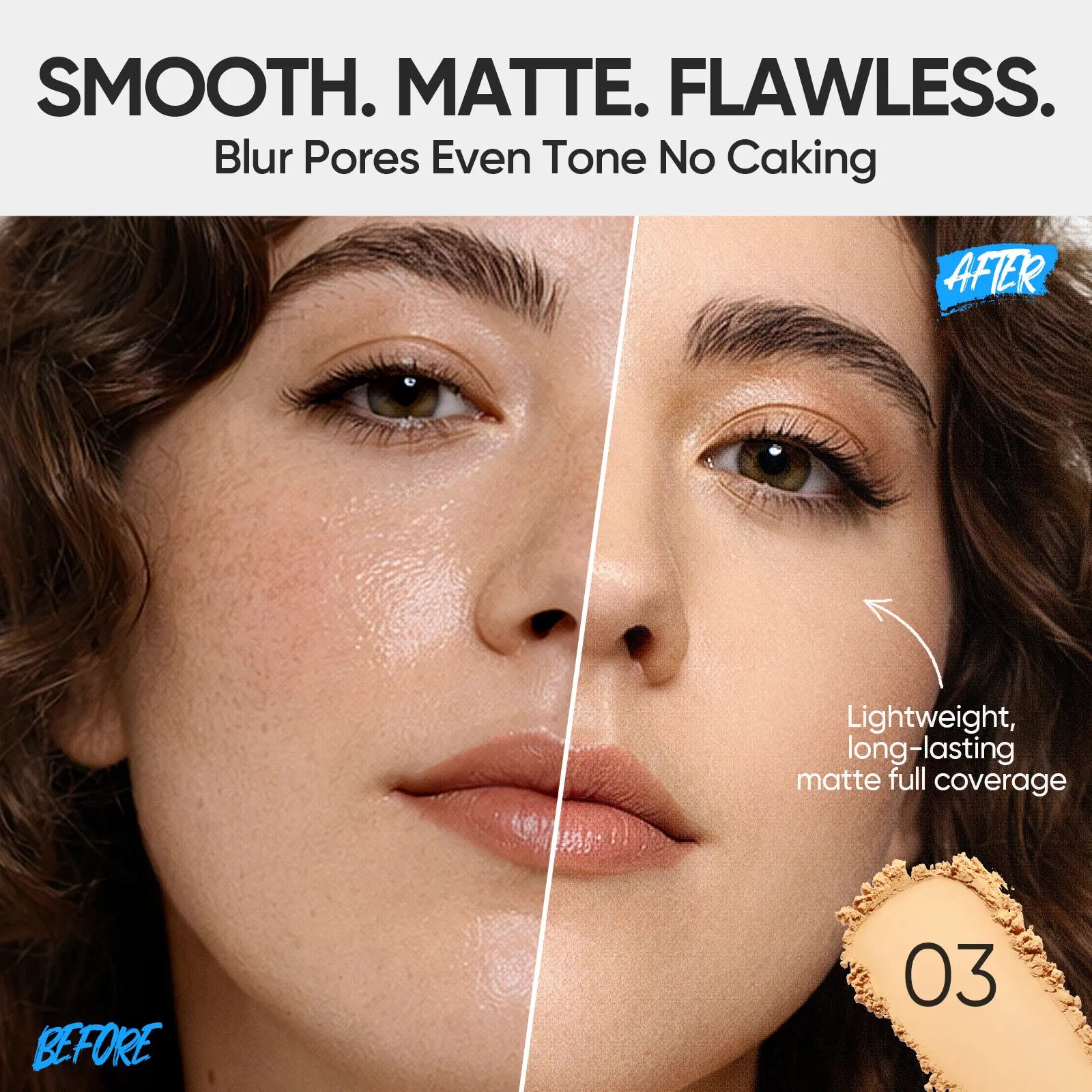 Ultra Cover Powder Foundation Hype Fine Powder