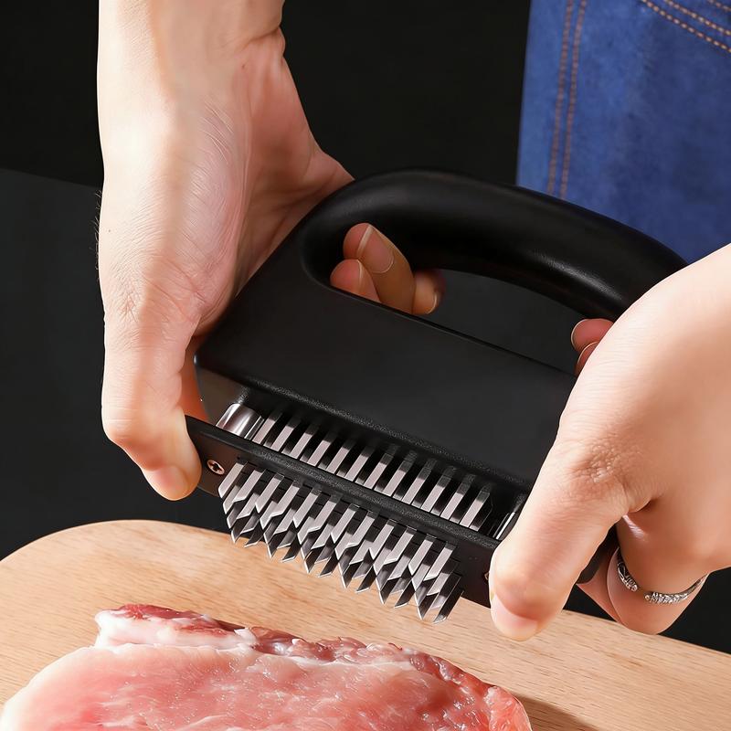 Meat Tenderizer Tool Heavy Duty 48 Stainless Steel Ultra Sharp Needle Blades