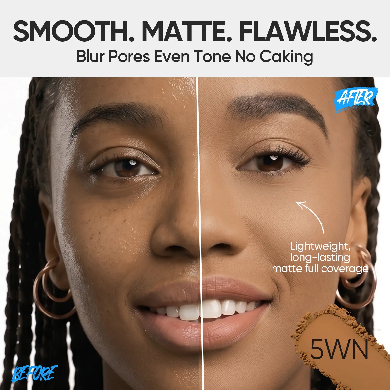 Ultra Cover Powder Foundation Hype Fine Powder