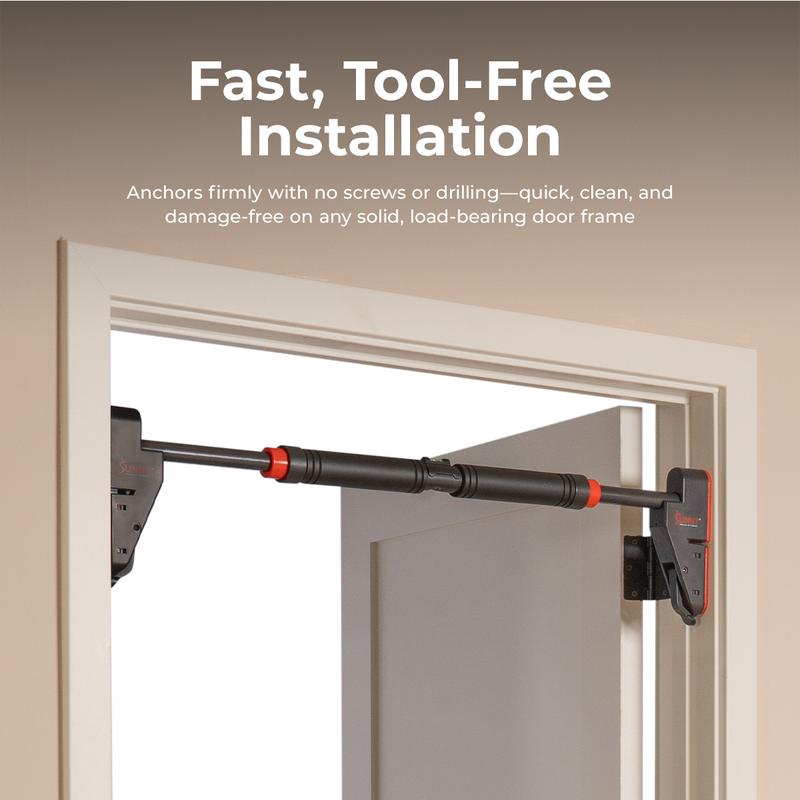 330LBS Pull Up Bar Adjustable 28\