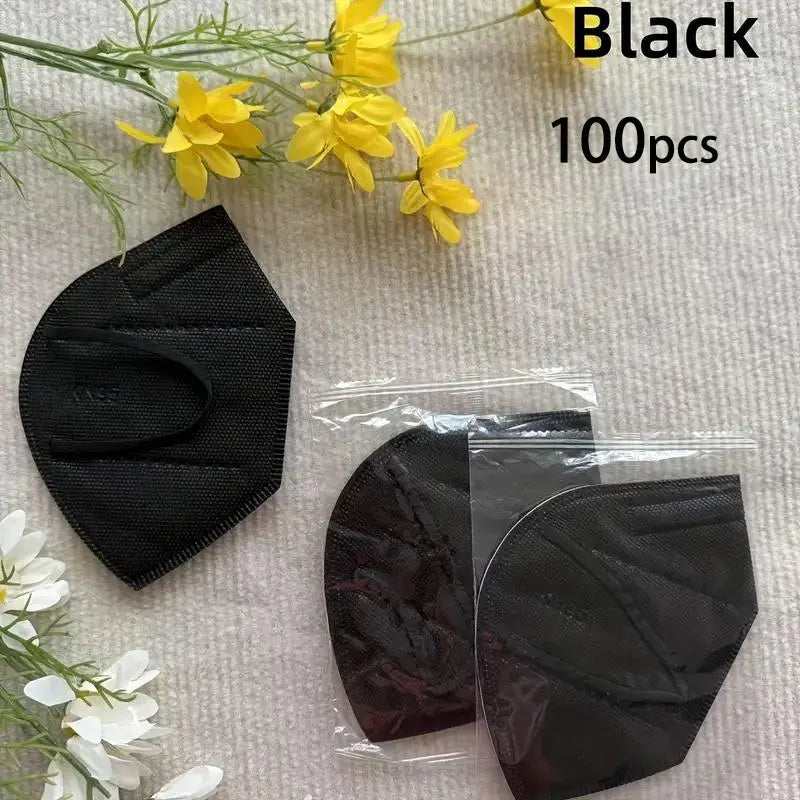 100 pieces - KN95 Mask, 5-layer breathable design