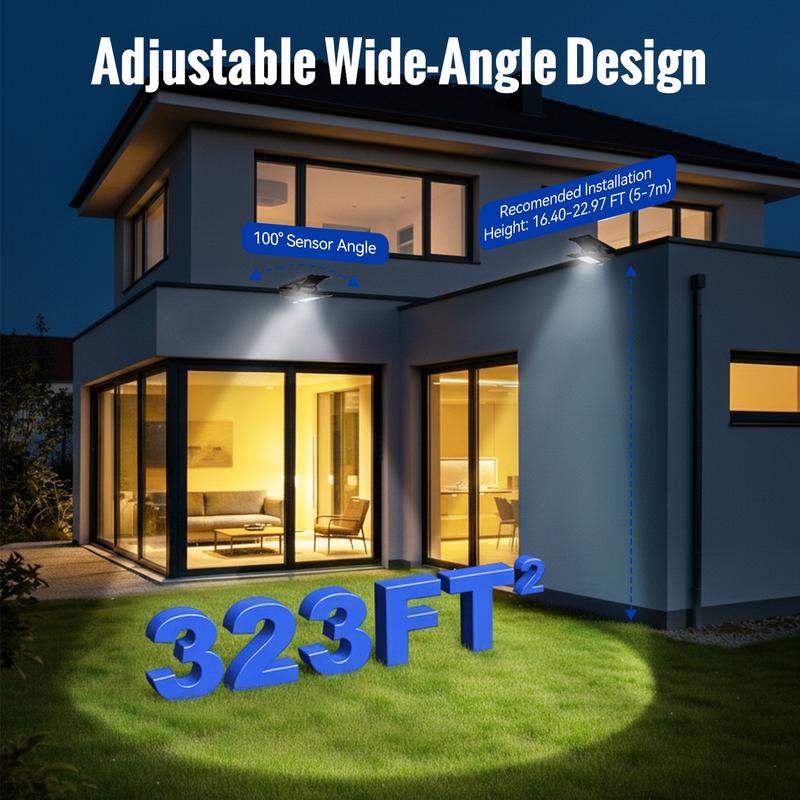 LH: Solar Clip Lights with Motion Sensor