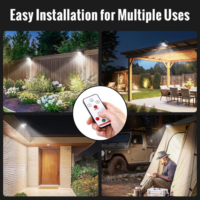 LH: Solar Clip Lights with Motion Sensor