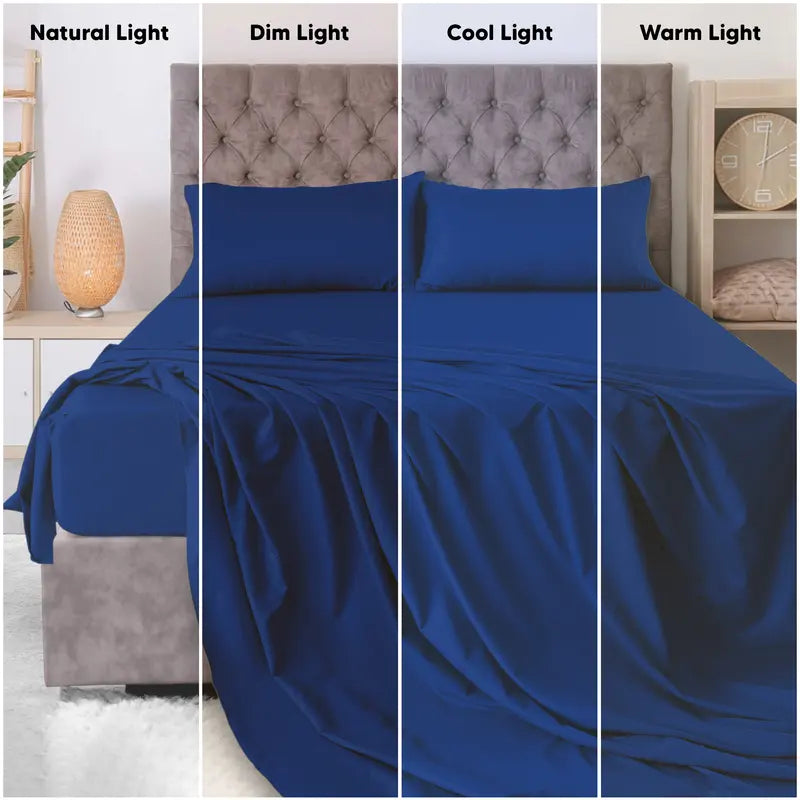 Lux Decor 4 Piece Bed Sheet Set