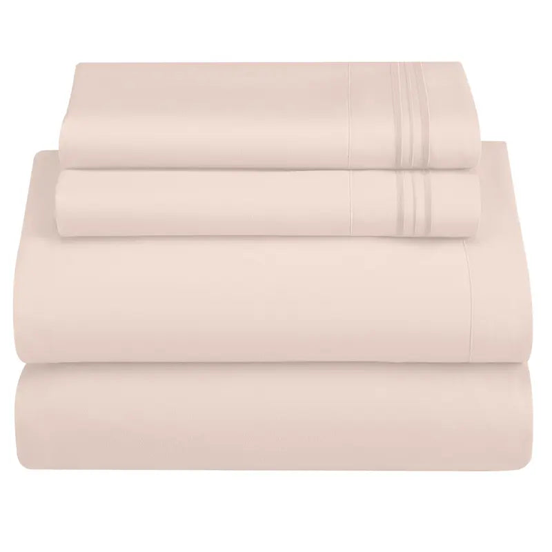 Lux Decor 4 Piece Bed Sheet Set