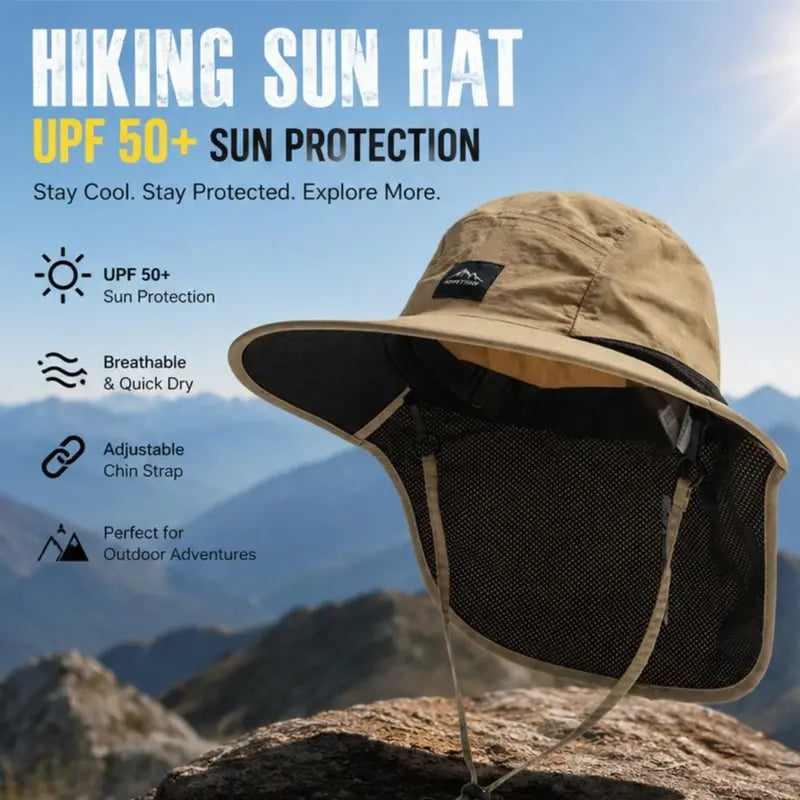 Outdoor Sun Protection Hat - Unisex Summer FishermanHat