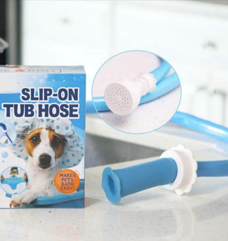 No-Install Tub Hose With Sprayer – 5 ft.