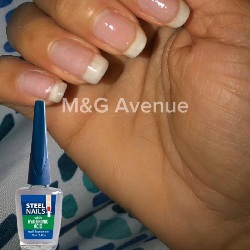 Steel Nails Nail Hardener 12ml with Hyaluronic Acid