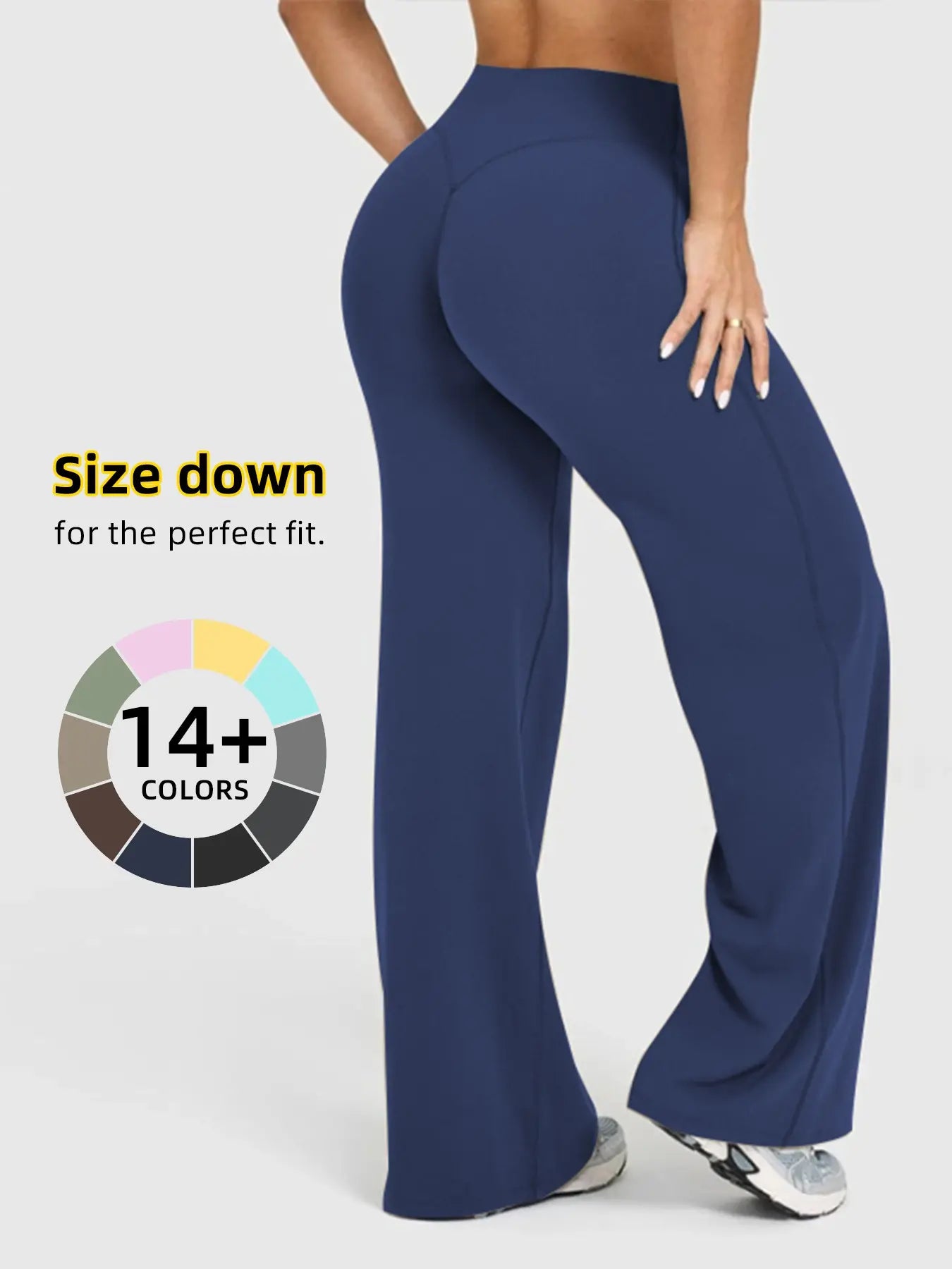 LH: Women's Casual Wide Leg Sport Pants