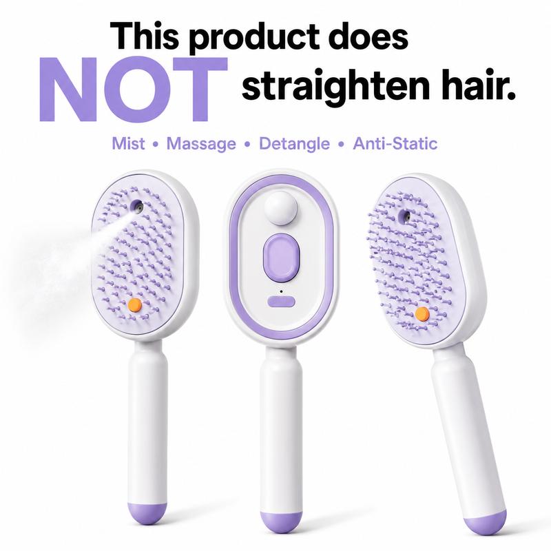 Electric Spray Air Cushion Massage Comb,