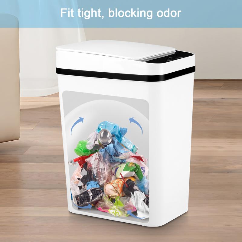 12L ABS Automatic Trash Bin, Touchless Motion Sensor