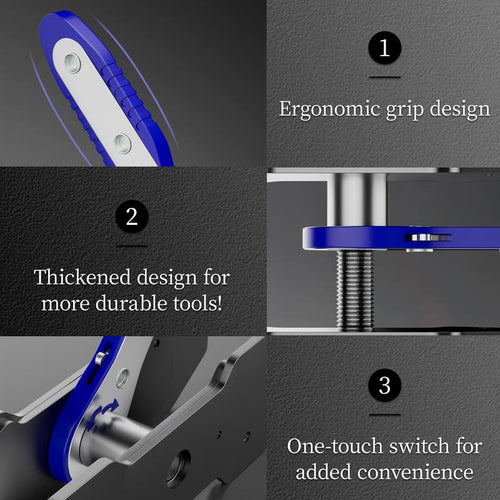 Brake Caliper Piston Press Tool for Single, Dual & Quad Piston Disc Brakes