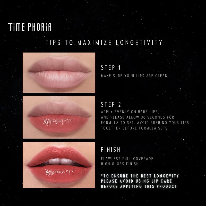 Stellar Dust Lip Stain 5ml - High Coverage Lip Tint & Gloss