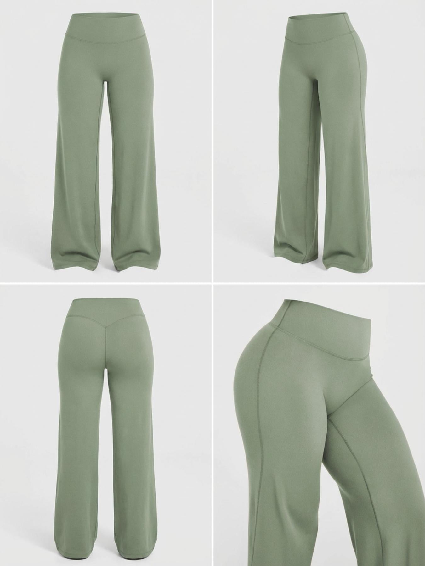 LH: Women's Casual Wide Leg Sport Pants